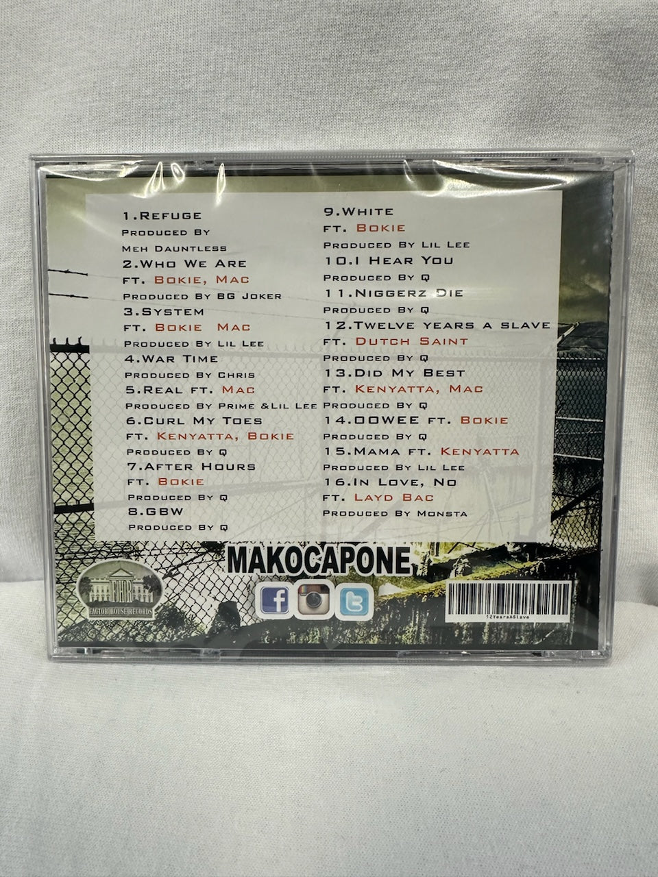 Mako Capone, Black Isa - (We Still In They Face) Compact Disc CD