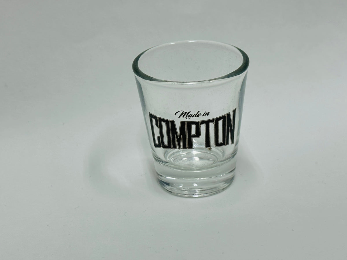 Signature Made in Compton Store Shot Glass Made In Compton Store