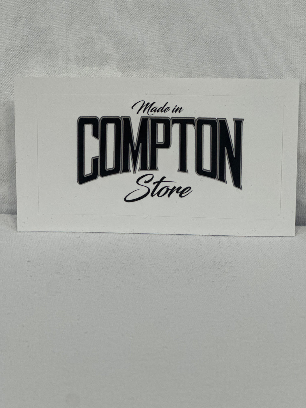 Made in Compton Store Signature Sticker