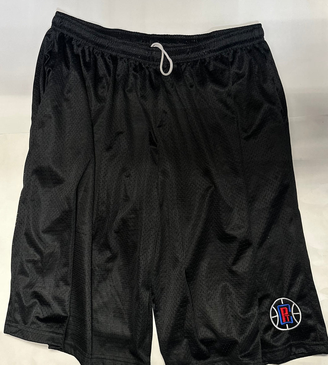 Compton Clippers Logo Style Gym Shorts