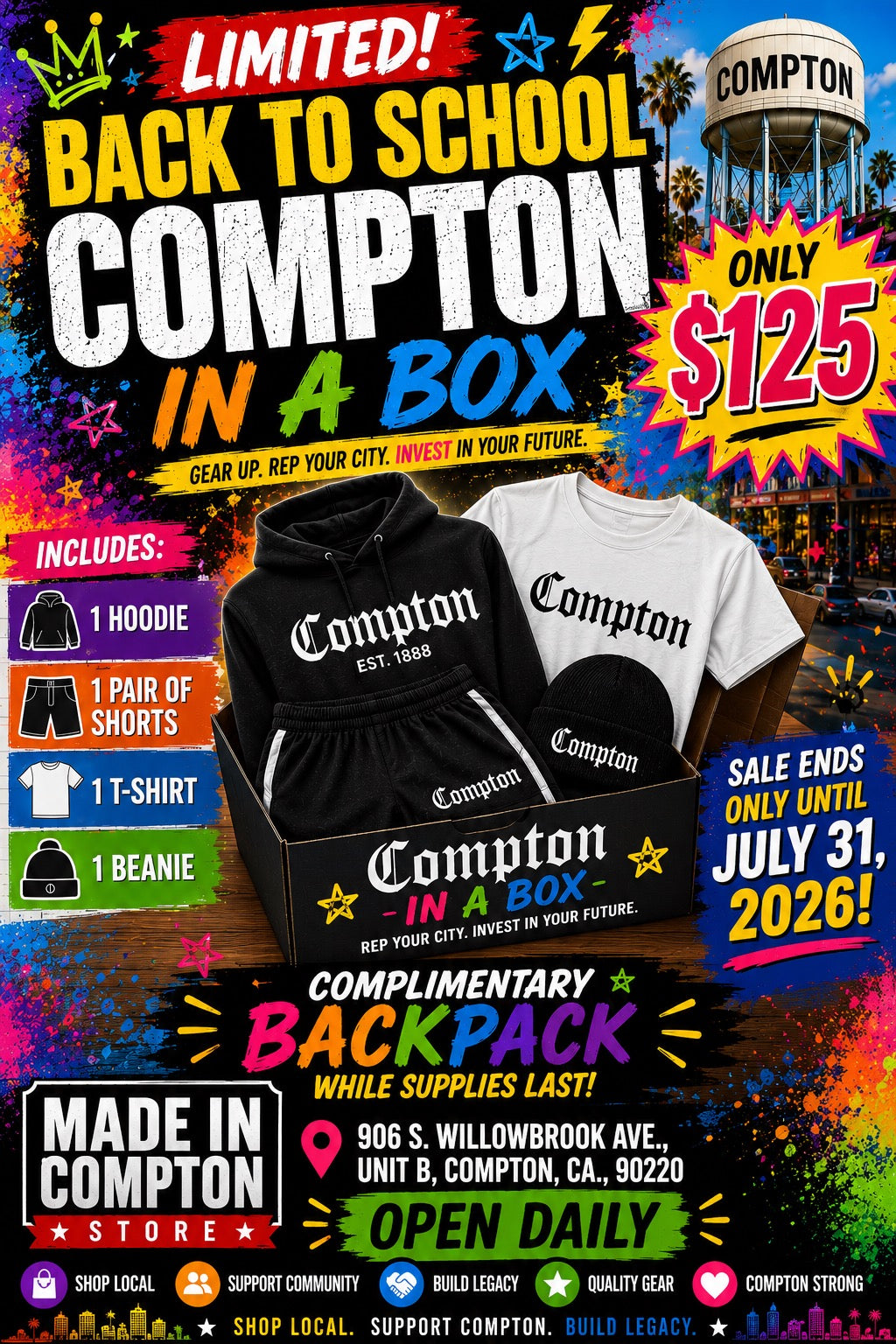Back to School Compton In A Box