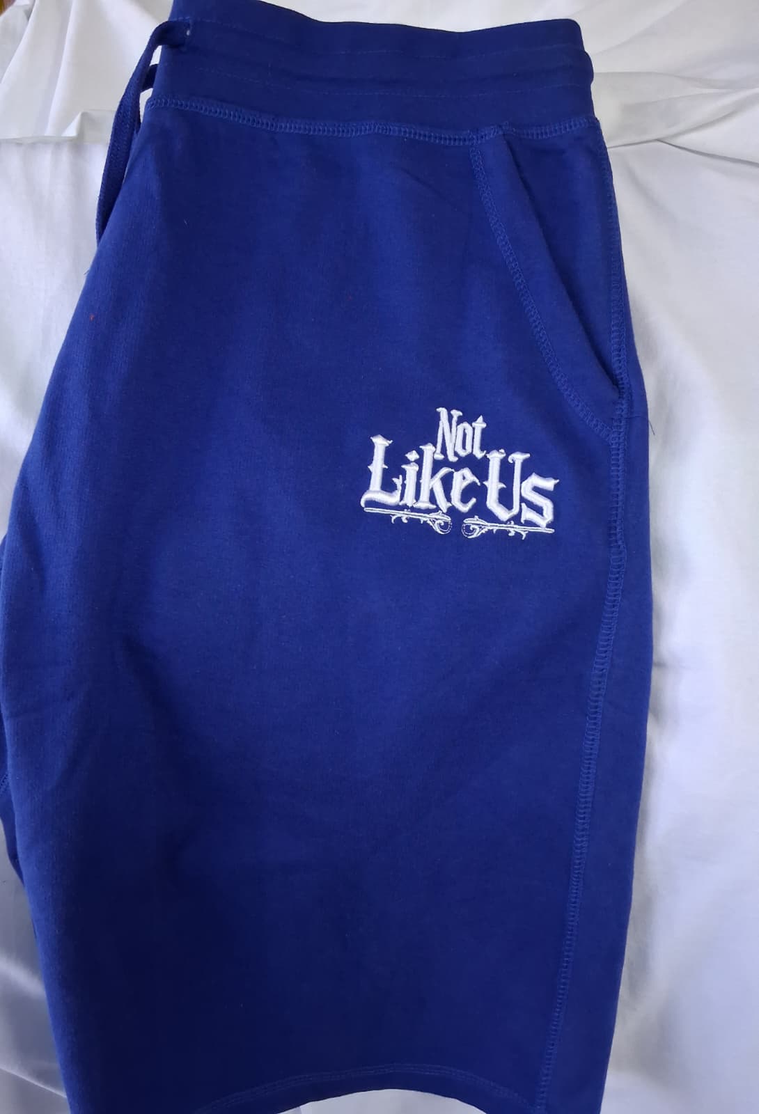 Not Like Us Royal Blue Shorts