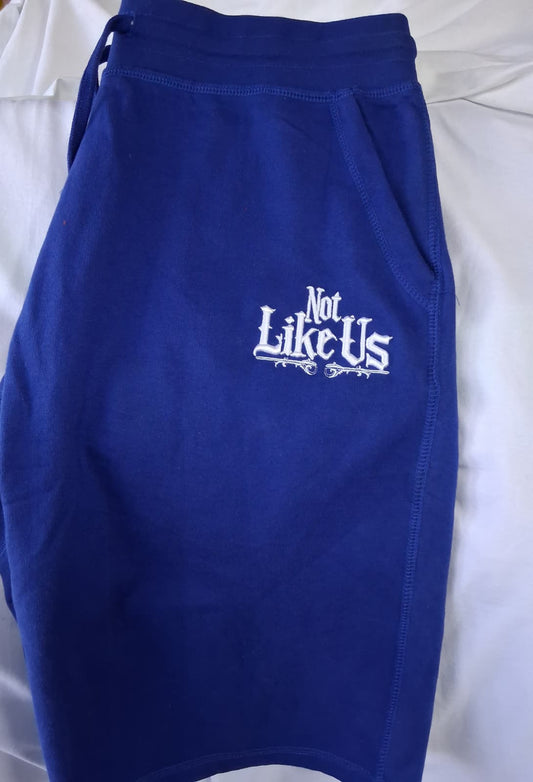 Not Like Us Royal Blue Shorts