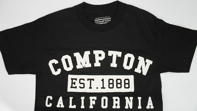 Compton Labels Compton Established T-Shirt – Made In Compton Store